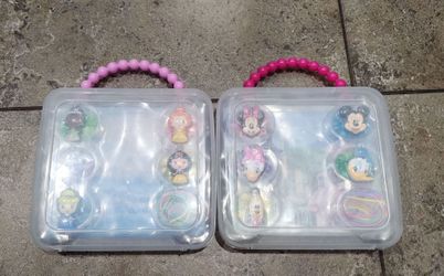 Disney Character Bracelet Set with Cases