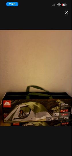New never used 4 person Ozark Trail 4-Person Dome Tent
