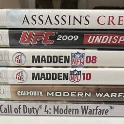 Used XBOX 360 LIVE Games 