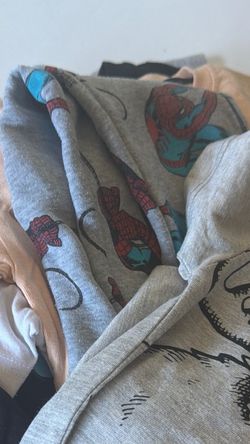 Grey Spiderman Graphic T-Shirt