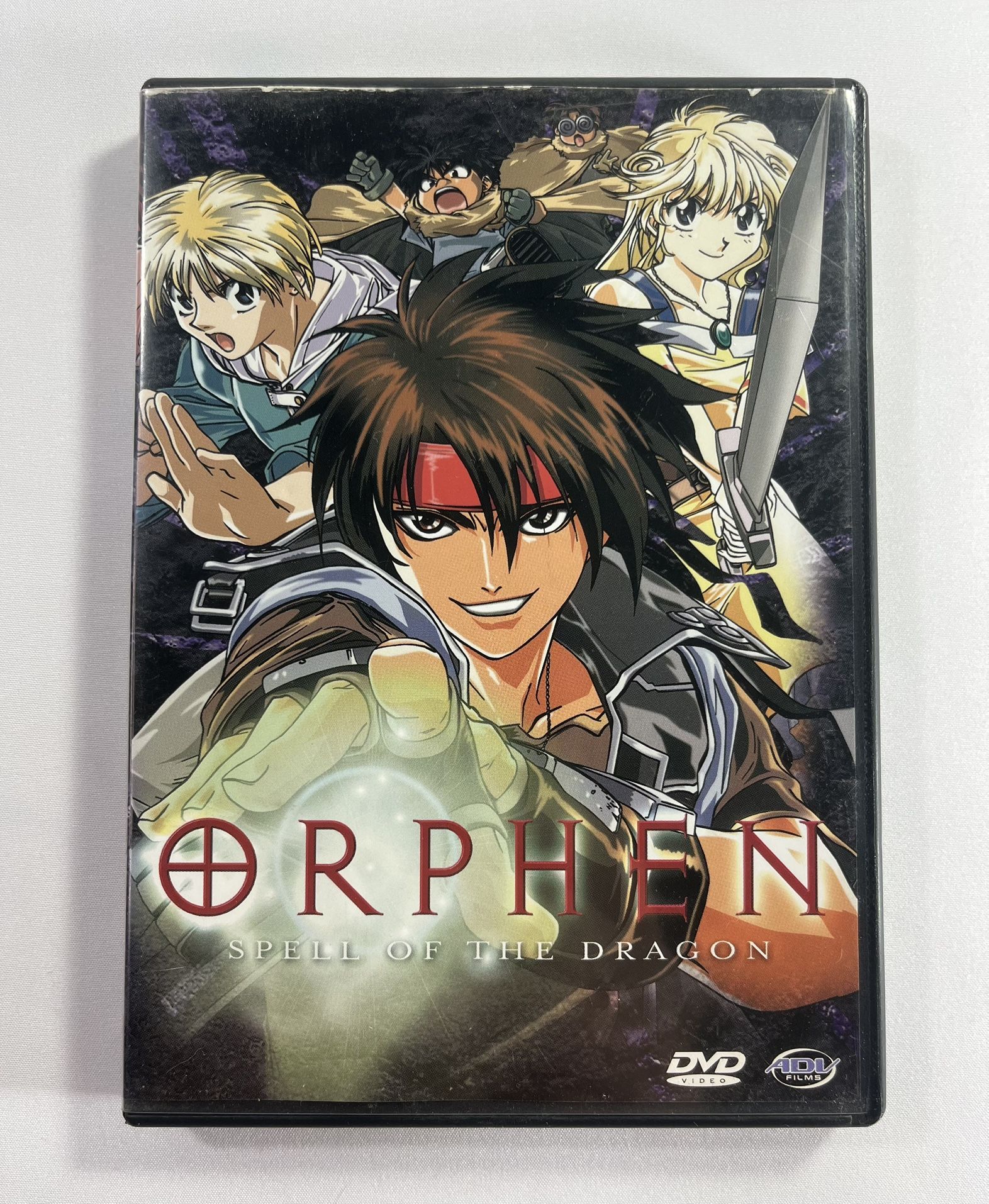 Orphen Volume 1: Spell of the Dragon Vintage 2001 DVD Tested