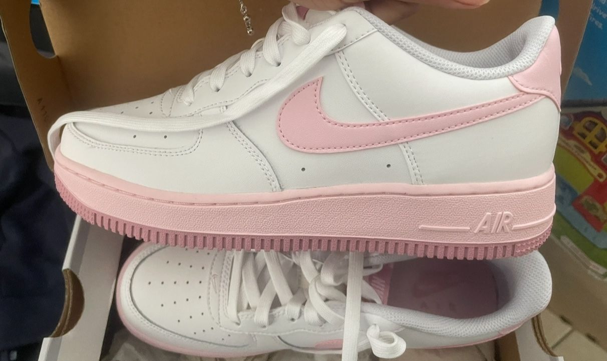 Nike Air Force 1 White / Elemental Pink / Medium Soft Pink / Pink Foam