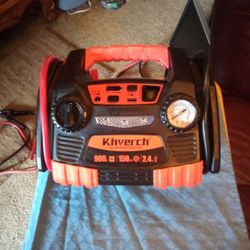 Knverch Jump Starter With Air Compressor 