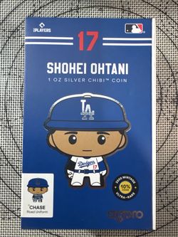 2025 Agoro Shohei Ohtani Chibi 1 oz .999 Silver Coin /2000 Dodgers MLB