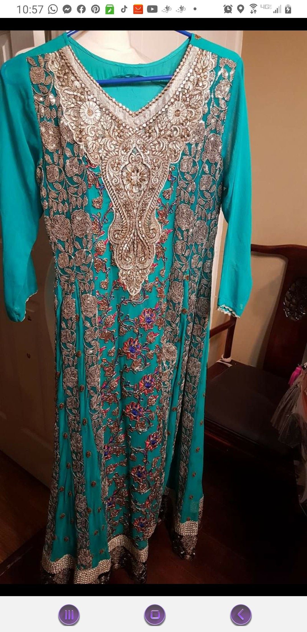Pakistani party dress