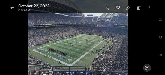2 Seahawks VS San diego Chargers 4th row, Aisle Seats $170 ea