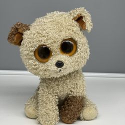Retired 2012 Ty Beanie Boos Plush Root Beer The Terrier Dog 9”