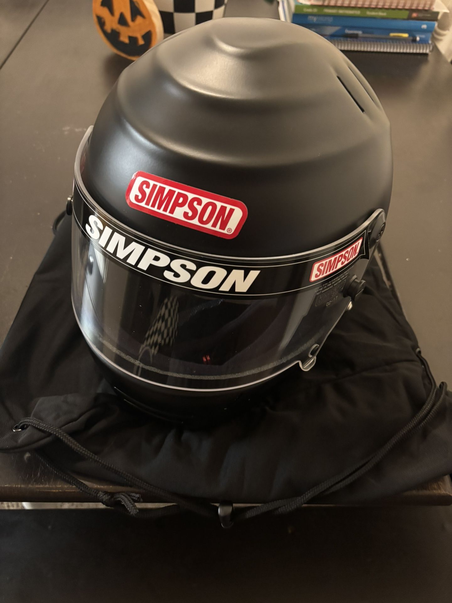 Simpson Jr Racing Helmet