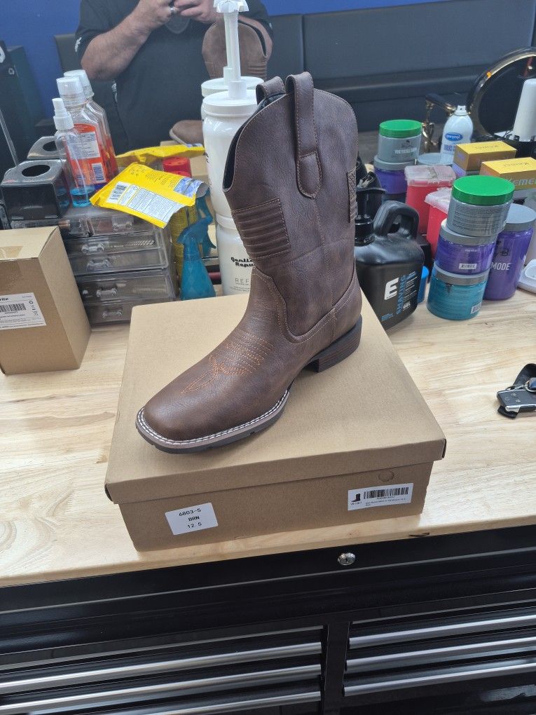 Cowboy Boots For Men Brown