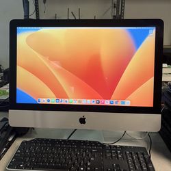 iMac retina 4k 21-inch late 2017 I5 @ 3.0 Ghz 8GB RAM  500GB  SSD macOs Ventura Version  13.7.8