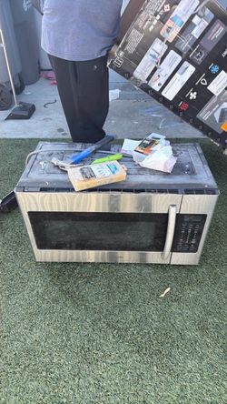 Samsung oven top microwave