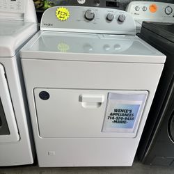 WHIRLPOOL GAS DRYER IN WHITE 