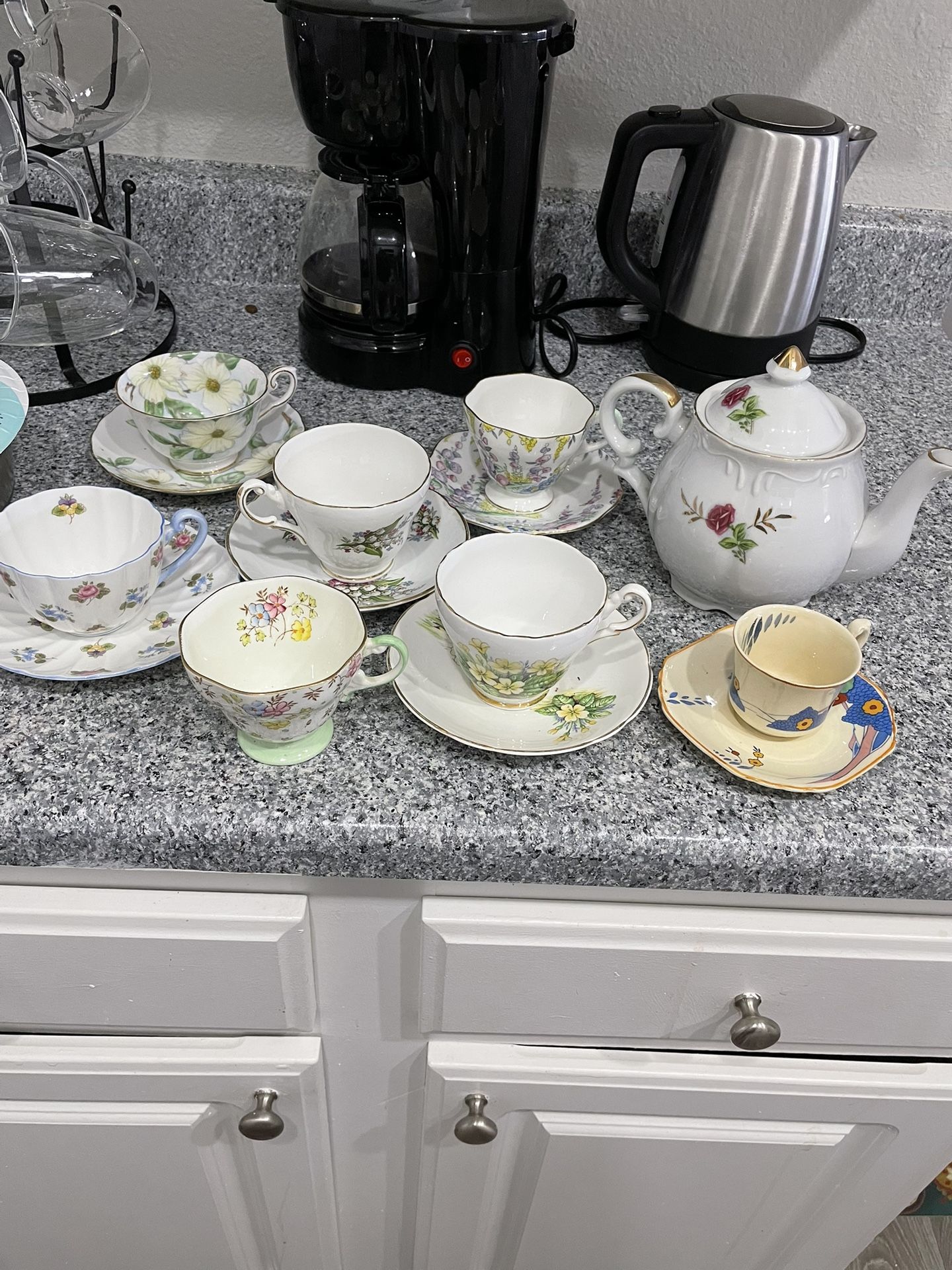 Bone China tea seat