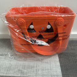 Bitty Bogg Bag Bogg-O-Lantern Halloween Orange Treat Tote 