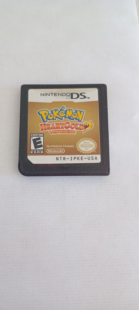 Pokemon Heart Gold $80 Firm Pick Up Only