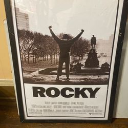  Collectible 1976 Rocky. Film Poster. 