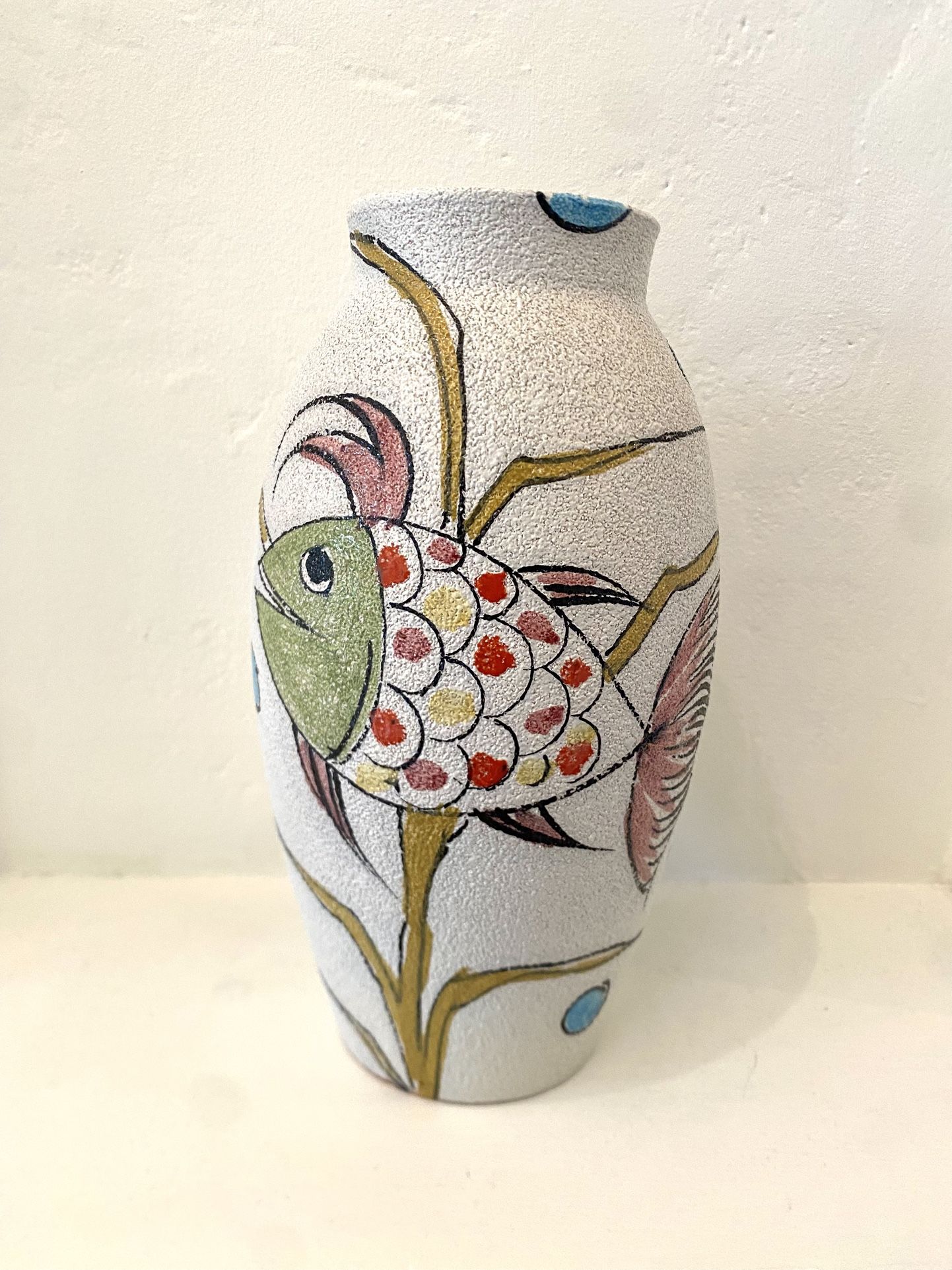Vintage MCM Italian Fish Vase