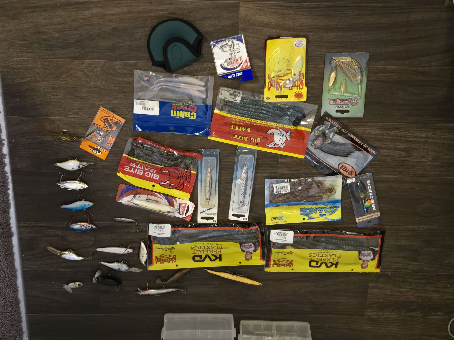 Fishing Gear - new plastics, Jigs, spinners + boxes and beater cranks