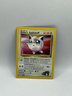 Pokemon Gym Challenge Erika’s Jigglypuff Card #69