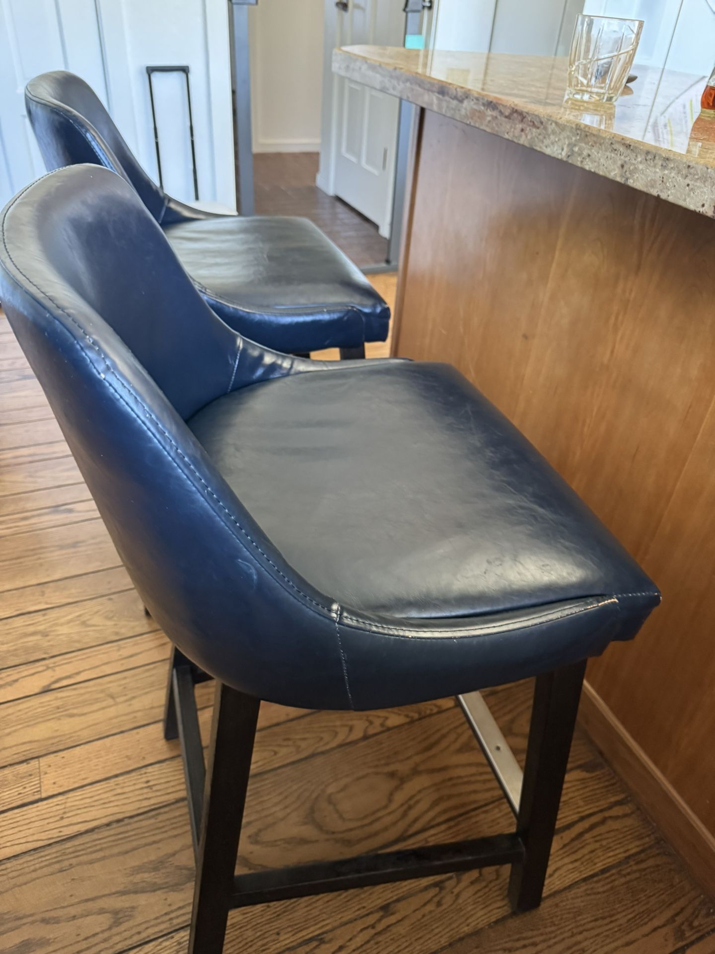 Leather Barstools