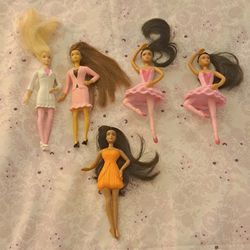 Barbie miniature doll toys Lot