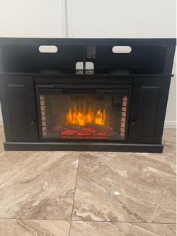 fireplace tv