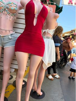 Red dress