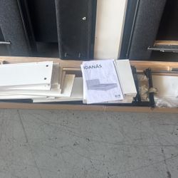 King Size Bed  IKEA Idanas 