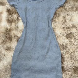 women’s blue dress size M