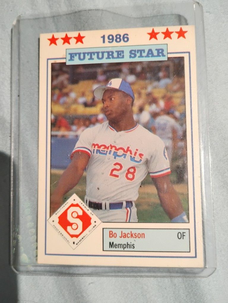 1986 Future Star Bo Jackson Card