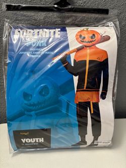Fortnite pumpkin costume