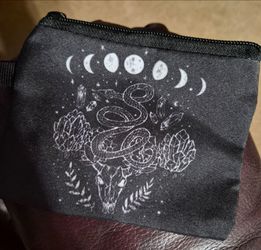 Witchy Snakes and Crystals Coin Purse
