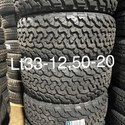 4 New Lt33-12.50-20 At