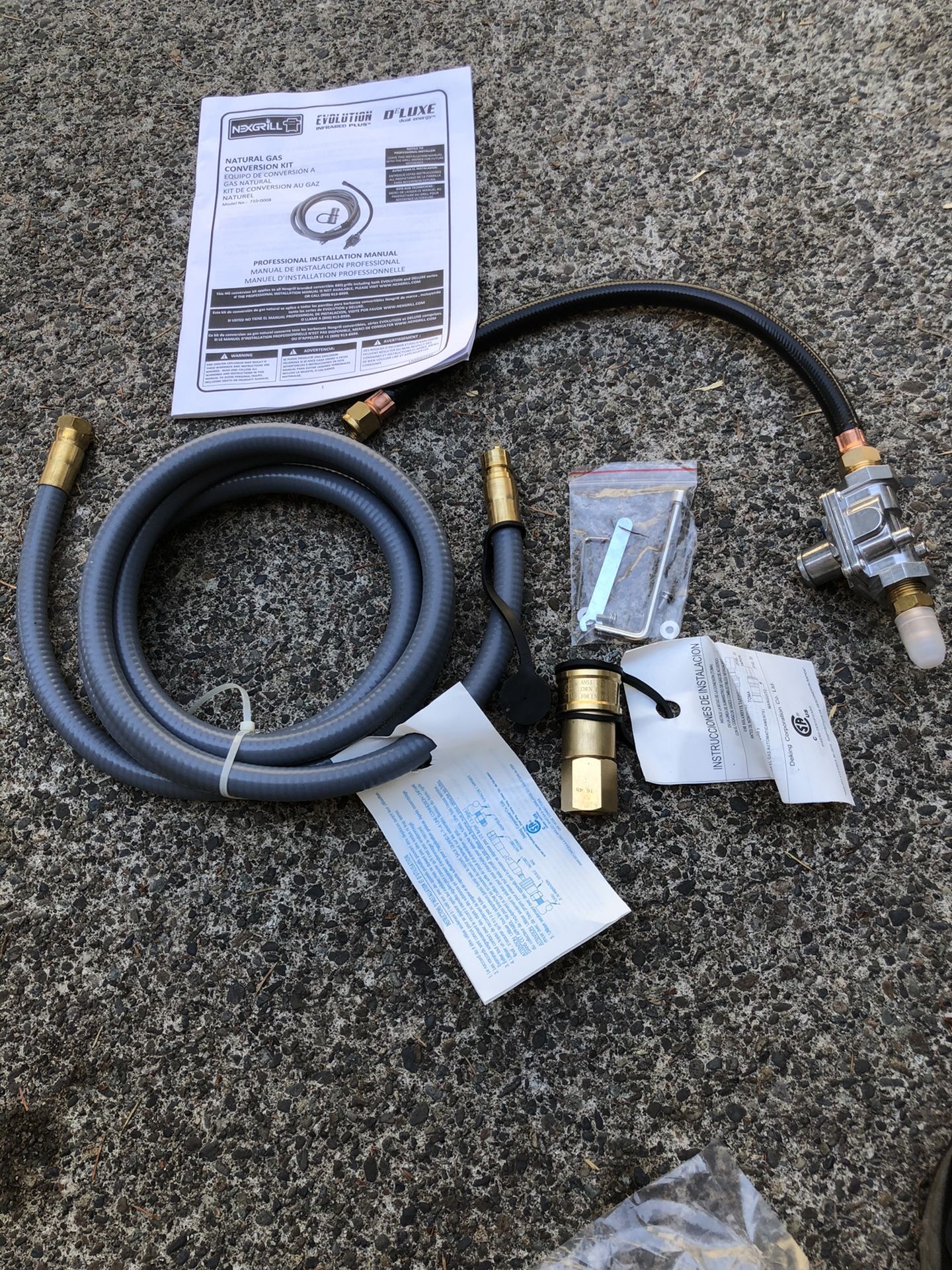 Natural Gas Conversion Kit