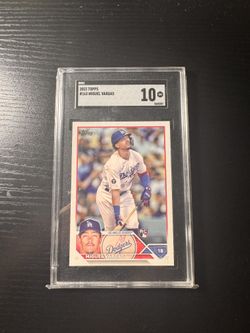 Miguel Vargas SGC 10 Topps Rookie Paper