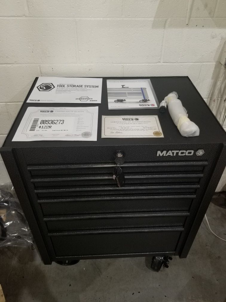 Matco took box brand new off matco truck