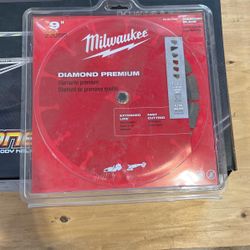9” Milwaukee Diamond Blade