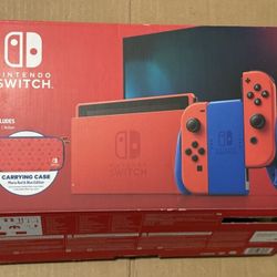 Nintendo Switch - Mario Red & Blue Edition - Switch OPEN BOX
