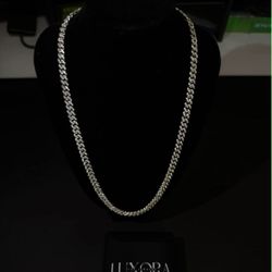 Moissanite Cuban Link Chain