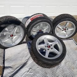 Ford Mustang Cobra R 17” Wheels 5 lug