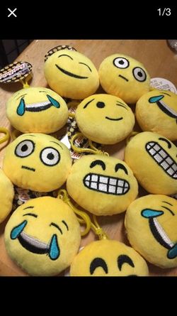 Emoji key chains