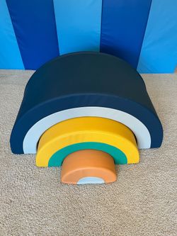 Playtopia Foam Rainbow Set Soft Play Equipment
