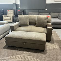 Sofa with Footrest