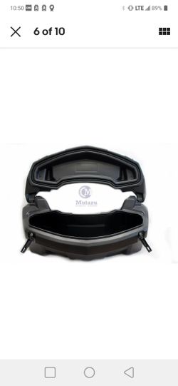 Mutazu Black 23 GAL Storage trunk Cargo Box Panel for Can Am Maverick X3