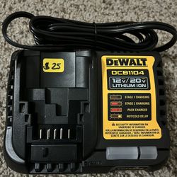 DeWalt 12v/20v Lithium ion Charger