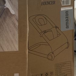 Baby Bouncer New $45.00 Nude Beige Color 