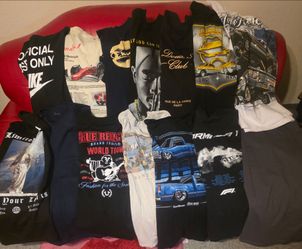 MENS GRAPHIC TSHIRTS LOT