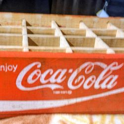 Coca Cola Wood Crate