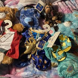 Disney Aladdin build a bear sets new with tags 