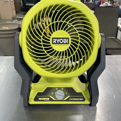 Ryobi One+ 18v Cordless Hybrid Whisper Series Fan 